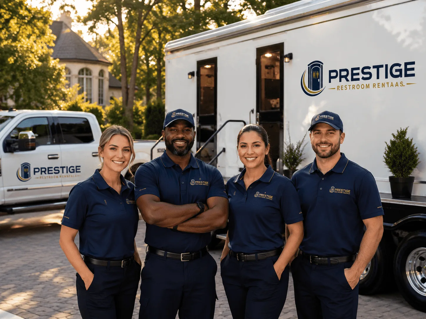 Trusted Luxury Portable Restrooms company in Mcnary, AZ